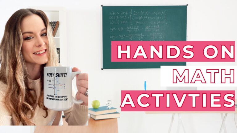 #95 Hands-On Math Activities + Projects Students Love - Moore Than Just X