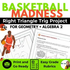 trigonometry project for march madness